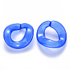 Imitation Jelly Acrylic Linking Rings OACR-S036-004B-E-2