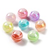 AB Color Plated Acrylic Beads SACR-I005-13B-1