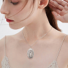 Tibetan Style Alloy Pendants PALLOY-CJ0003-01-7