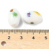 Handmade Millefiori Glass Beads LAMP-U004-02E-4