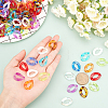 Transparent Acrylic Linking Rings OACR-FH0001-010-3
