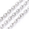 3.28 Feet 304 Stainless Steel Cable Chains X-CHS-F006-02B-P-2