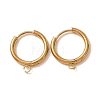 201 Stainless Steel Hoop Earring Findings SA-CBA9743-02G-A-1