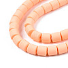 Handmade Polymer Clay Bead Strands X-CLAY-ZX006-01-32-4