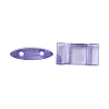 Transparent Acrylic Carrier Beads PL873Y-12-4
