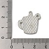 Winter Theme Alloy Enamel Pendants ENAM-M002-05O-P-3