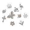 Alloy Rhinestone Pendants RB-TA0001-04-6