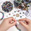 150Pcs Electroplated Glass Beads GLAA-PA0001-79-3