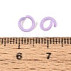 Spray Painted Iron Open Jump Rings IFIN-T017-04C-14-3