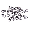   304 Stainless Steel Lobster Claw Clasps STAS-PH0002-48P-1