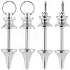 6Pcs Brass Findings KK-SC0005-38-1
