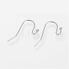 304 Stainless Steel Earring Hooks STAS-S066-09-2