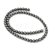 Non-magnetic Synthetic Hematite Beads Strands G-I365-15A-3