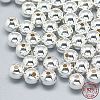 925 Sterling Silver Beads STER-T002-237S-6mm-3