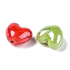 Handmade Porcelain Beads X-PORC-N007-26-A-2
