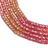 Cubic Zirconia Beads Strands ZIRC-P125-2x3mm-28-3