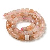 Natural Cherry Blossom Agate Beads Strands G-M420-L01-04-3