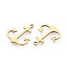 201 Stainless Steel Pendants STAS-T073-45G-2