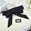 2Pcs Tie a Knot Polyester Waist Belt with Plastic Buckle AJEW-GF0014-53B-4