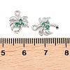 Brass Micro Pave Cubic Zirconia Pendants KK-L261-12P-3