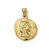 304 Stainless Steel Pendants STAS-B094-01C-G-1