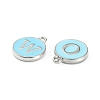 Alloy Enamel Charms ENAM-S118-04-P-2