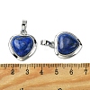 Natural Lapis Lazuli Pendants G-C114-03P-23-3