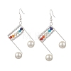Brass Dangle Earrings EJEW-TA00803-3