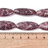Natural Lepidolite/Purple Mica Stone Beads Strands G-F808-A01-01A-4