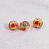 Brass Enamel Beads PW23030800988-1