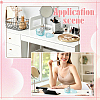 Embossed Heart Transparent Glass Jewelry Storage Boxes with Lid AJEW-HY0003-62A-5