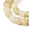 Dyed Natural White Jade Beads Strands G-T138-210B-3