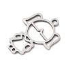 201 Stainless Steel Pendants STAS-Q341-08P-2