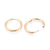304 Stainless Steel Hoop Earrings EJEW-T048-24D-G-3