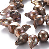 Natural Baroque Pearl Keshi Pearl Beads Strands PEAR-S021-194B-01-3