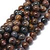 Natural Pietersite Beads Strands G-O201A-14C-1