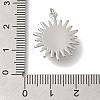 Rack Plating Brass Micro Pave Cubic Zirconia Pendants KK-I720-59P-1-3