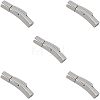 Unicraftale 304 Stainless Steel Bayonet Clasps STAS-UN0001-88B-1