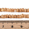 Natural Freshwater Shell Dyed Beads Strands SHEL-T020-29A-04-4