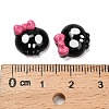 Halloween Opaque Resin Cabochons LS-CRES-I045-01F-01-3