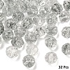 Crackle Transparent Glass Beads Strands GLAA-YW0005-73A-1