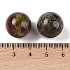 Natural Dragon Blood No Hole Sphere Beads G-K363-04D-39-2