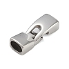 Non-Tarnish 316 Stainless Steel Snap Lock Clasps STAS-K282-05P-1