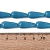 Opaque Glass Beads Strands GLAA-Q113-03A-C04-4
