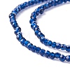 Transparent Glass Beads Strands X-GLAA-C019-01A-26-3