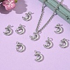 SHEGRACE Brass Micro Pave Cubic Zirconia Pendants XGRQ3D969-464P-5