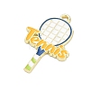 Tennis Alloy Enamel Pendants AL-CBA292F-02L-G-2