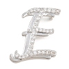 Brass Micro Pave Clear Cubic Zirconia Pendants CU-CBA8481-01P-E-1