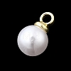 ABS Plastic Imitation Pearl Pendants FIND-H052-01C-04G-2