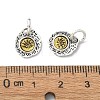 Tibetan Style Alloy Charms PALLOY-Q458-01AG-05-3